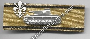 Brevetto da distruttore carri in oro (dorato)