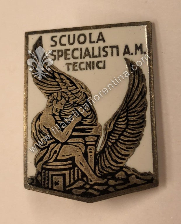Distintivo della Scuola Specialisti Tecnici A.M.- Marcato Johnson