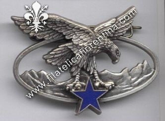 Distintivo truppe da montagna (argento)