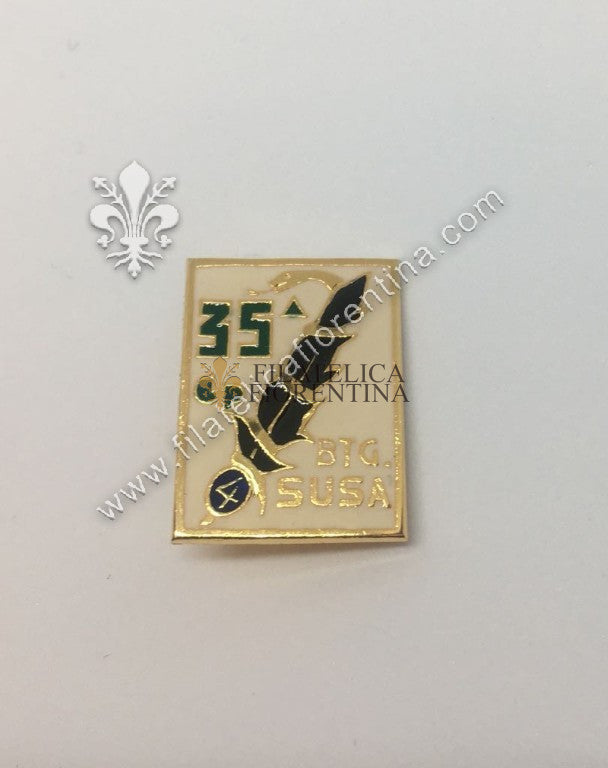 Distintivo della 35^ Compagnia del battaglione SUSA