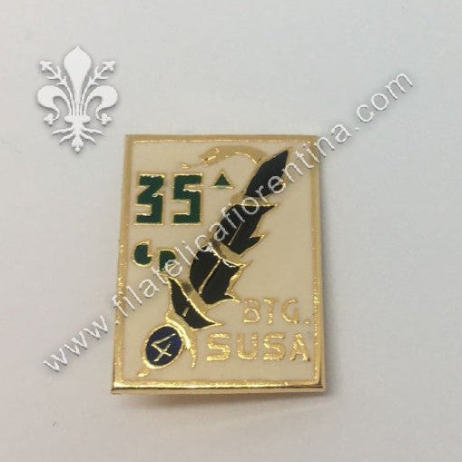Distintivo della 35^ Compagnia del battaglione SUSA