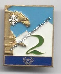 Distintivo del 2° Reggimento Art. Mont. (Vicenza) - Marcato Granero