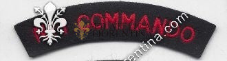 Scritta da spalla N° 1 COMMANDO