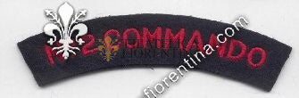 Scritta da spalla N° 2 COMMANDO