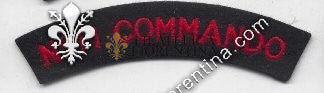 Scritta daspalla N° 11 COMMANDO