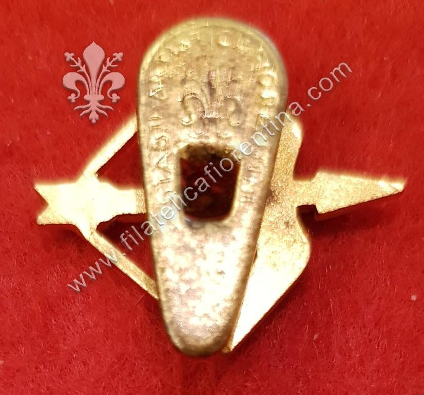 Distintivo vintage per personale Alitalia