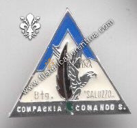 Distintivo della Compagnia Comando e Servizi del Battaglione Saluzzo