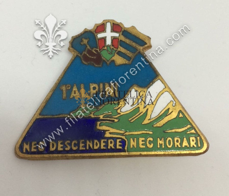 Distintivo Commemorativo del 1° Alpini - no marchi