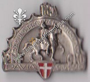 Distintivo PNF . OND _ Raduno Prov.le Ciclo Turistico - Pavia Giugno XIX