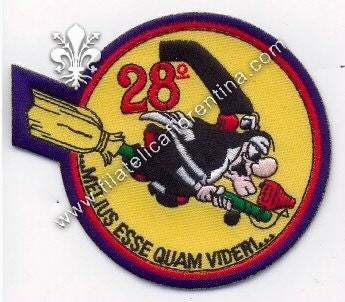 Distintivo del 28° Gruppo - ...MELUI ESSE QUAM VIDERI...
