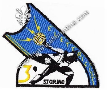 Distintivi 3° Stormo elettricisti - mod.di panno