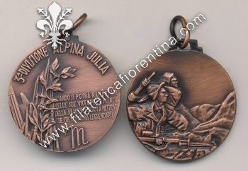 Medaglia commemorativa della 3^ Divisione Alpina Julia 1940/1945
