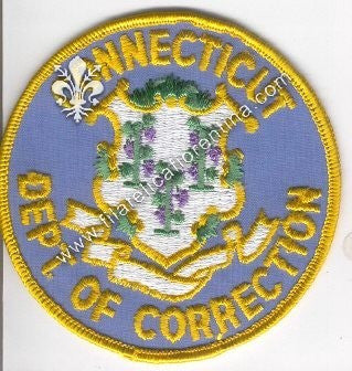 Distintivo "Dept of Correction Connecticut"