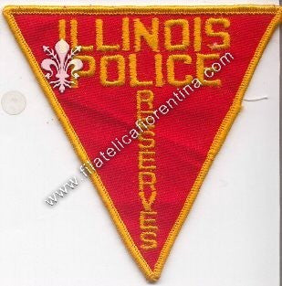 Distintivo "Illinois Police Reserves"