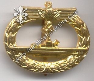 Distintivo membro equipaggio sottomarini U-Boot - 2^ Guerra Mondiale