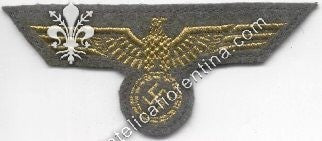 Aquila da petto in panno da Ufficiale (filo dorato)