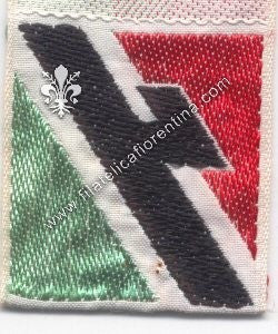 Distintivo in raso da Balilla