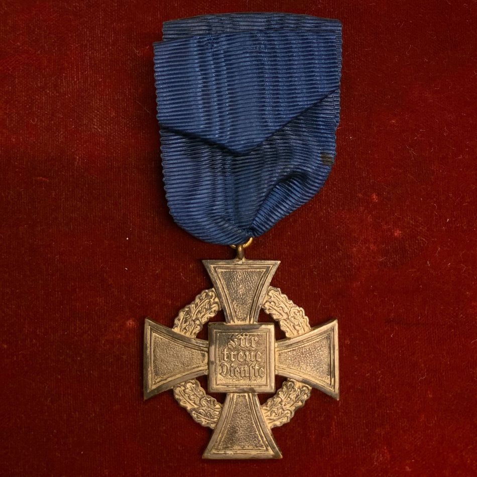 Germania III° Reich - Croce d' anzianità per 25 anni nel pubblico impiego