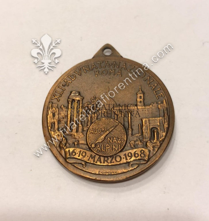 41^ Adunata Nazionale Alpini Roma - 1968
