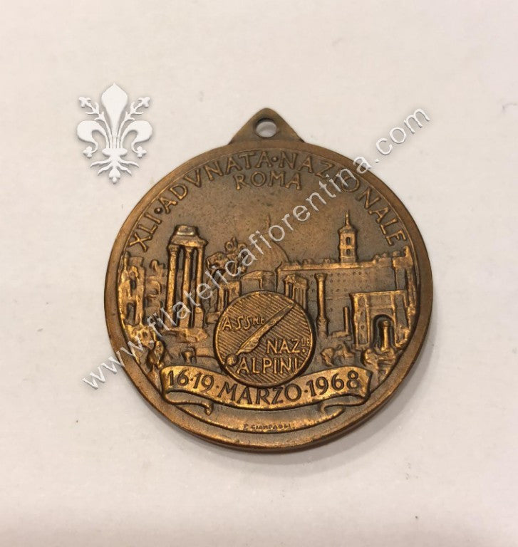 41^ Adunata Nazionale Alpini Roma - 1968