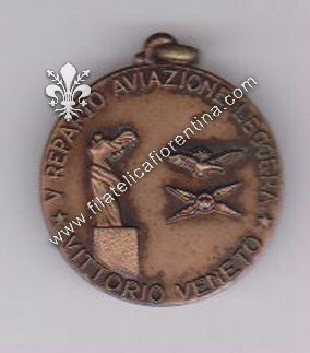 Medaglia V° Reparto ALE - Vittorio Veneto