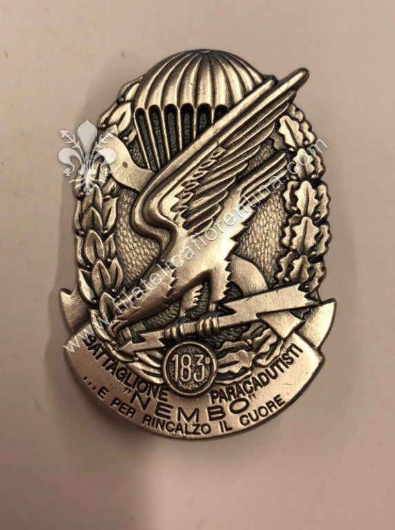 Distintivo del 183° Reggimento Paracadutisti Nembo (clip)