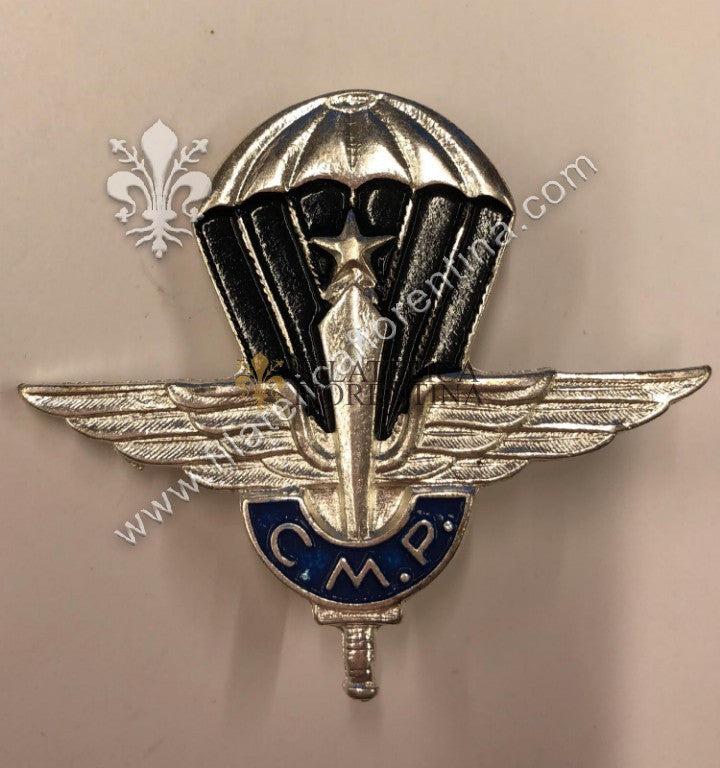 Distintivo "Centro Militare di Paracadutismo" - argentato