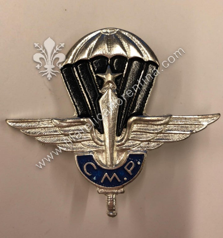 Distintivo "Centro Militare di Paracadutismo" - argentato