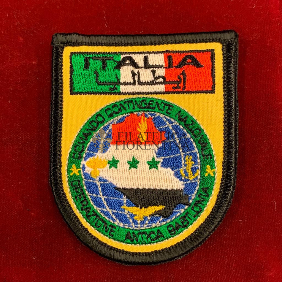 Distintivo del Comando Cont. Naz. in Iraq - Operazione Antica Babilonia