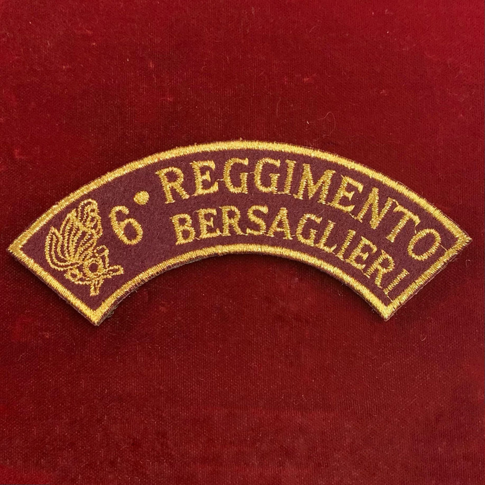 Distintivo da spalla del 6° Reggimento Bersaglieri