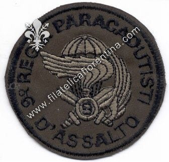Distintivo del 9° Reggimento Paracadutisti d' Assalto