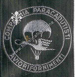 Distintivo Compagnia Paracadutisti Aviorifornimenti - in raso