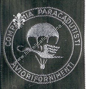 Distintivo Compagnia Paracadutisti Aviorifornimenti - in raso