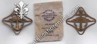 Distintivo per la navigazione in guerra - mod. INCROCIATORE grado BRONZO