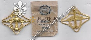 Distintivo per la navigazione in guerra - mod. INCROCIATORE grado ORO
