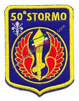 Distintivo 50° stormo - mod. di panno