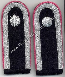 Untersharfuhrer Reparti Corazzati (Waffenfarbe rosa) - con bottoni