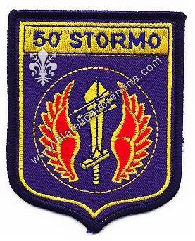 Distintivo 50° stormo - mod di panno