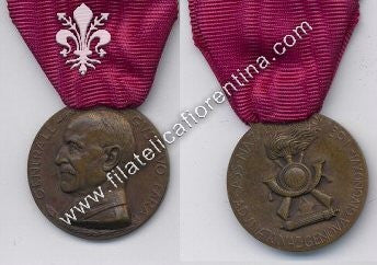 Medaglia per l'adunata Nazionale di Genova 1938 A. XVI° - Generale Gustavo Fara