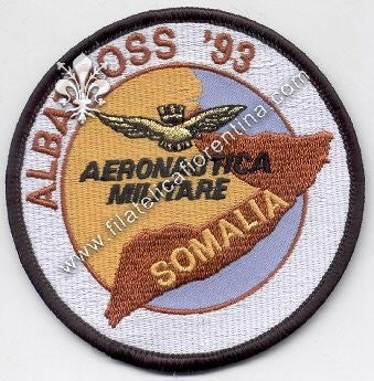 Distintivo Operazione ALBATROSS '93 in Somalia  - Aeronautica Militare