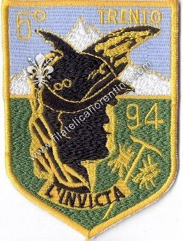 Distintivo della 64^ Compagnia del 6° Btg. Trento - "L'INVICTA"
