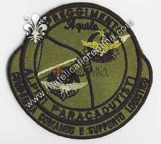 Distintivo del 4° Reggimento ALPINI PARACADUTISTI - Compagnia e Comando Supporto Logistico - AQUILE