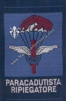 Brevetto da Paracadutista Ripiegatore - in raso