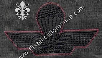 Brevetto da Istruttore  Militare di Paracadutismo - in raso