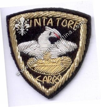 Distintivo PUNTATORE CARRO - in canottiglia