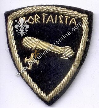 Distintivo MORTAISTA - in canottiglia