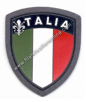 Distintivo da spalla per le Truppe Italiane all'estero - su grigio aviazione