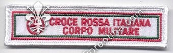 Scritta da petto Croce Rossa Italiana - Corpo Militare