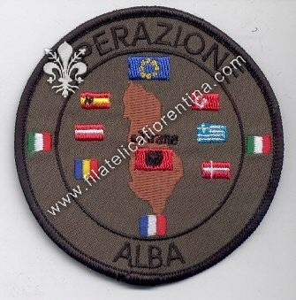 Distintivo Operazione Alba