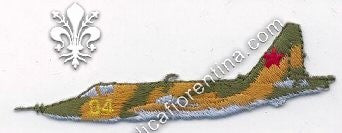 Distintivo in stoffa raffigurante un aereo da caccia - non ufficiale